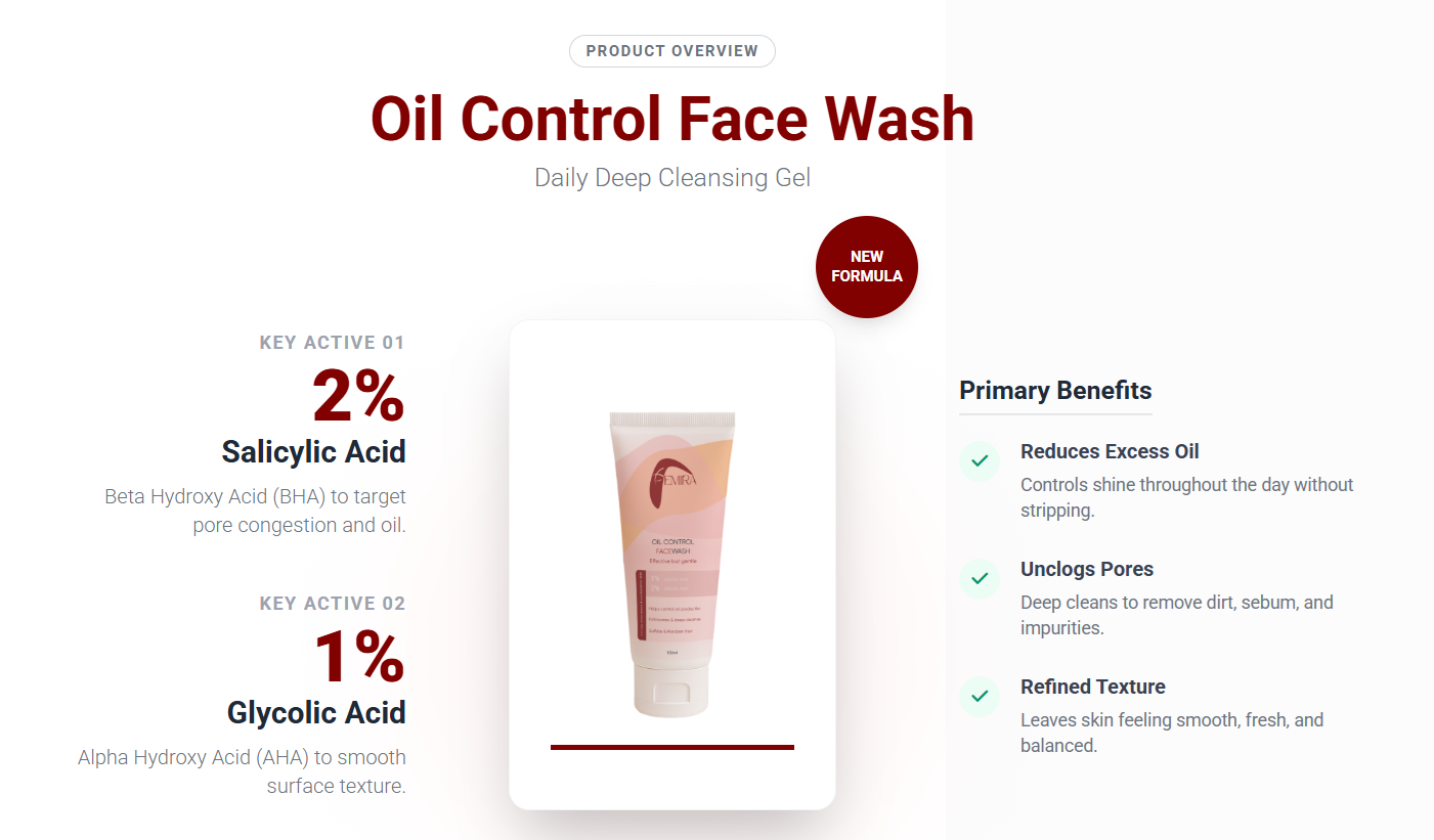 oil control facewash oil control facewash
